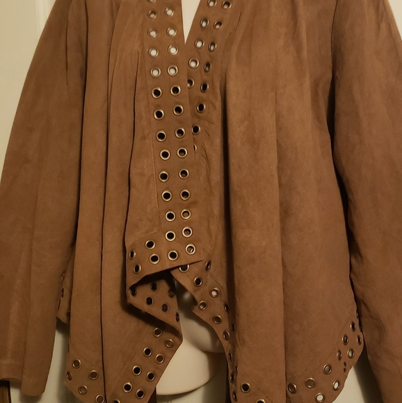 Cato Jackets & Blazers - Suede Feel Microfiber Jacket